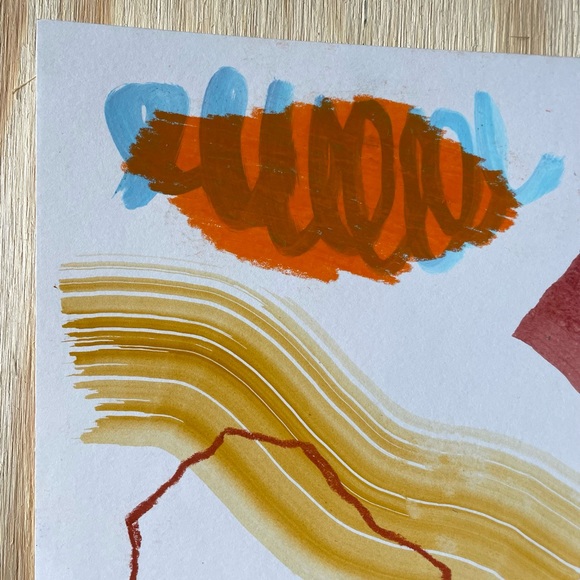 Mixed media abstract art - Picture 2 of 5